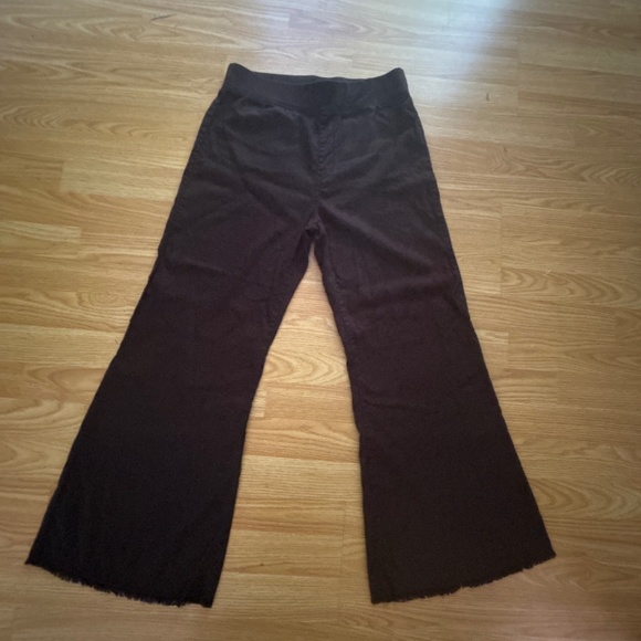 XCVI  Black Wide leg pants (cropped) - Picture 1 of 4